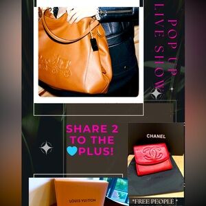 LIVE Lux & Designer BAGS & More show!